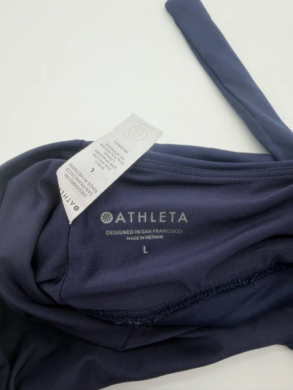 Athleta Navy Bikini Top - Picture 3 of 4